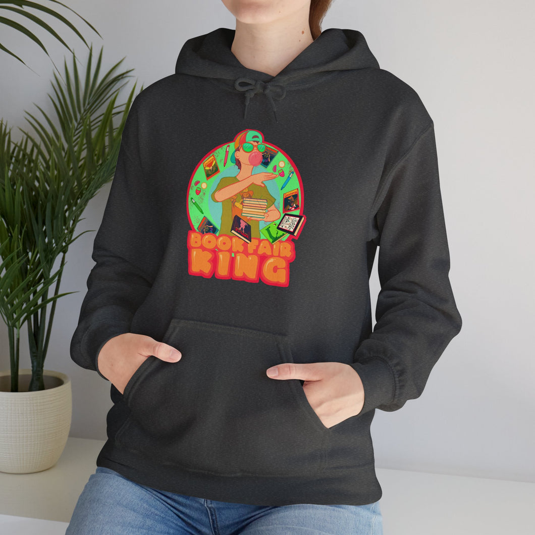 Book Fair King Unisex Heavy Blend Hooded Sweatshirt