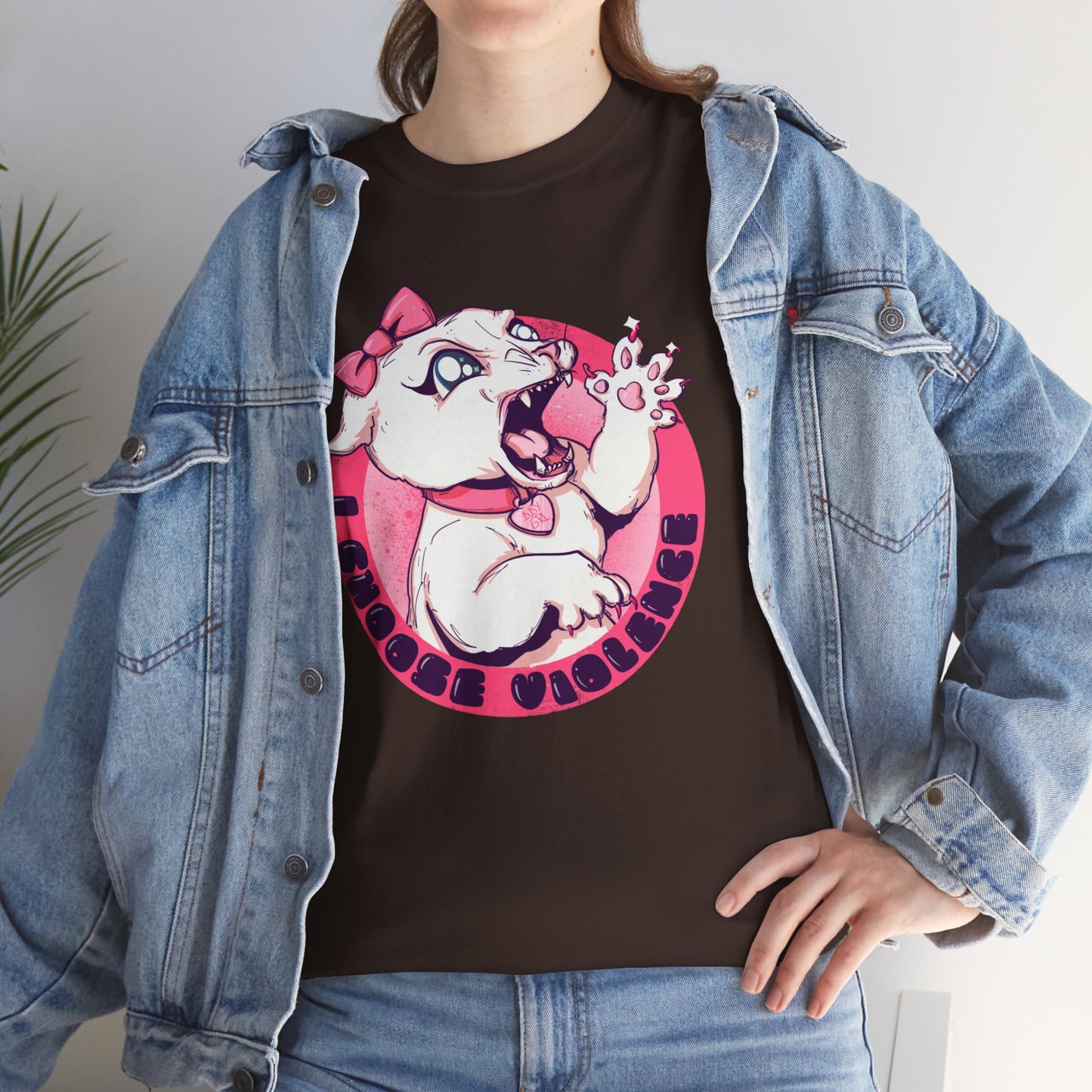 Killer Kitty Unisex Heavy Cotton Tee
