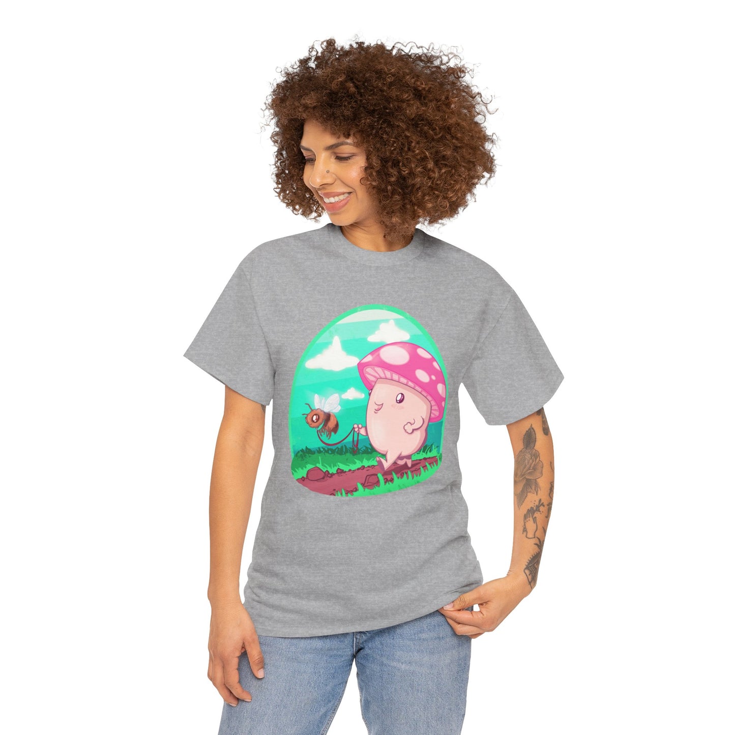 Bee Walk Unisex Heavy Cotton Tee