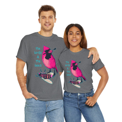 The Birds & The Bees Unisex Heavy Cotton Tee