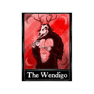 Wendigo Tarot Kiss-Cut Vinyl Decal