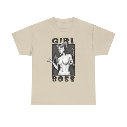 Girl Boss Unisex Heavy Cotton Tee
