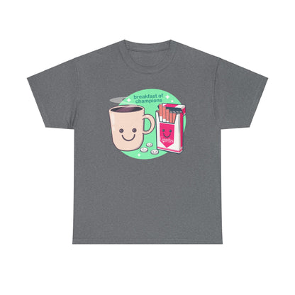 Breakfast of Champions Unisex Heavy Cotton Tee