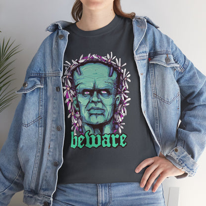 Beware Unisex Heavy Cotton Tee