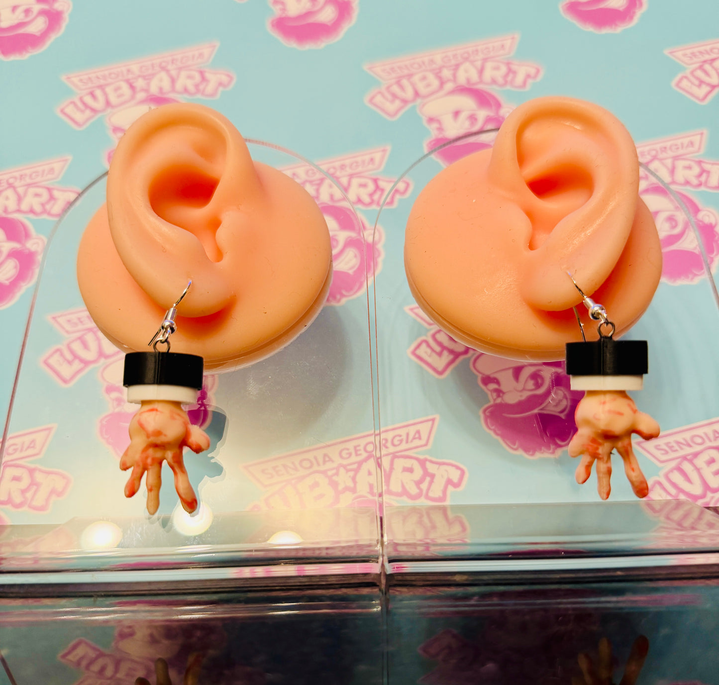 Little Hand 3D Print Earrings