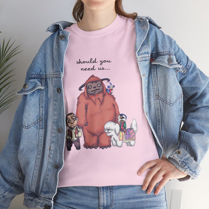 Should You Need Us Unisex Heavy Cotton Tee