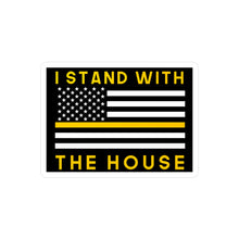 Thin Yellow Line Kiss-Cut Vinyl Decal