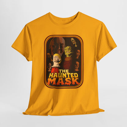 Haunted Mask Unisex Heavy Cotton Tee