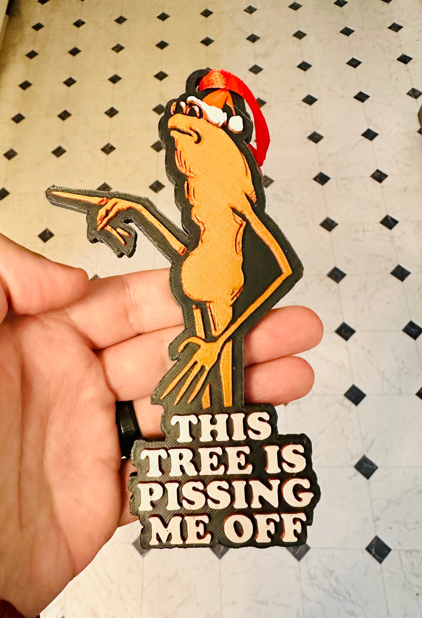 Marcus Worm 3D Print Ornament