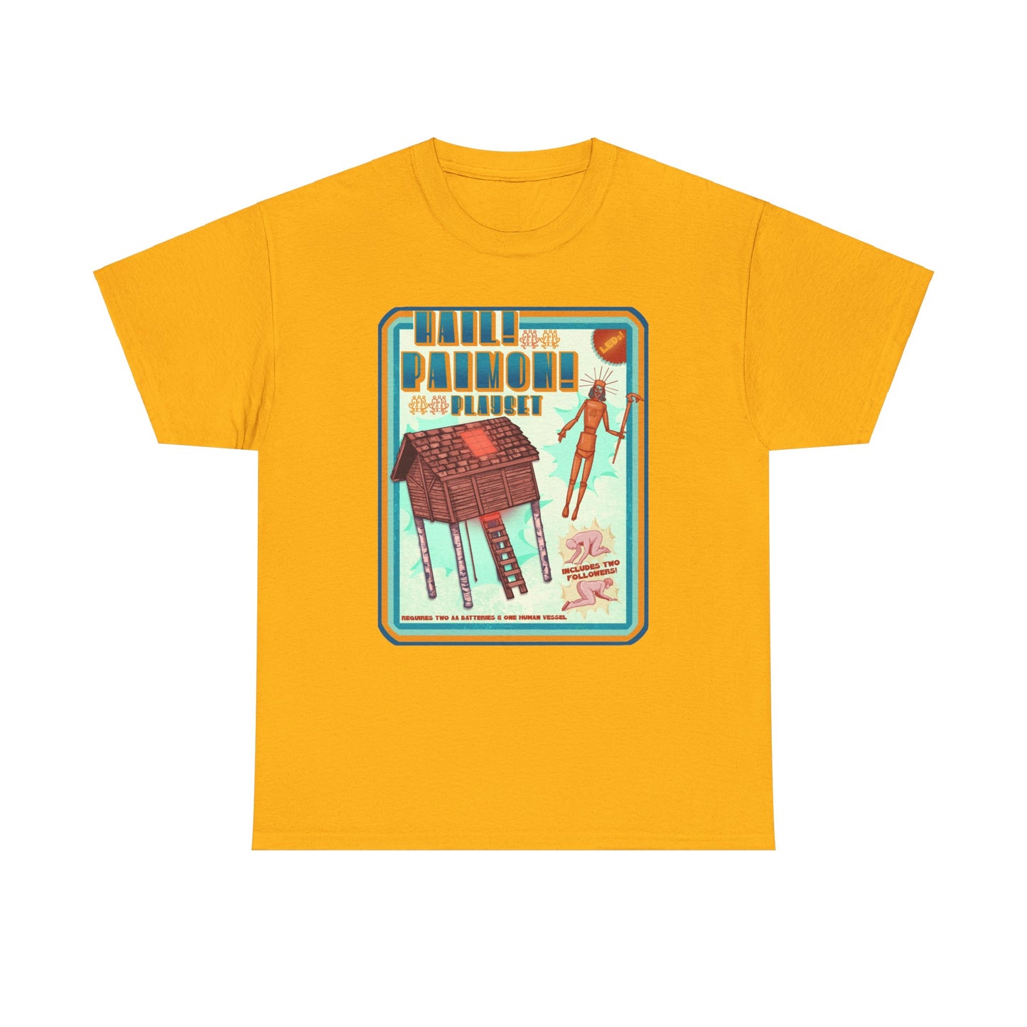 Hail Paimon Playset Unisex Heavy Cotton Tee
