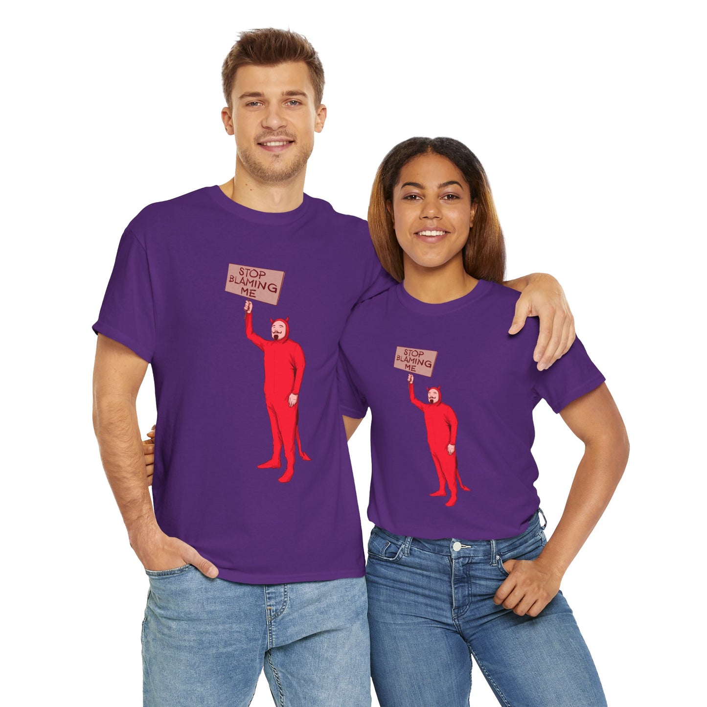 Satanic Scapegoat Unisex Heavy Cotton Tee