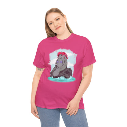 The Big Manatee Unisex Heavy Cotton Tee