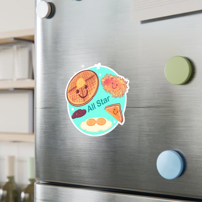 All Star Breakfast Kiss-Cut Vinyl Decal