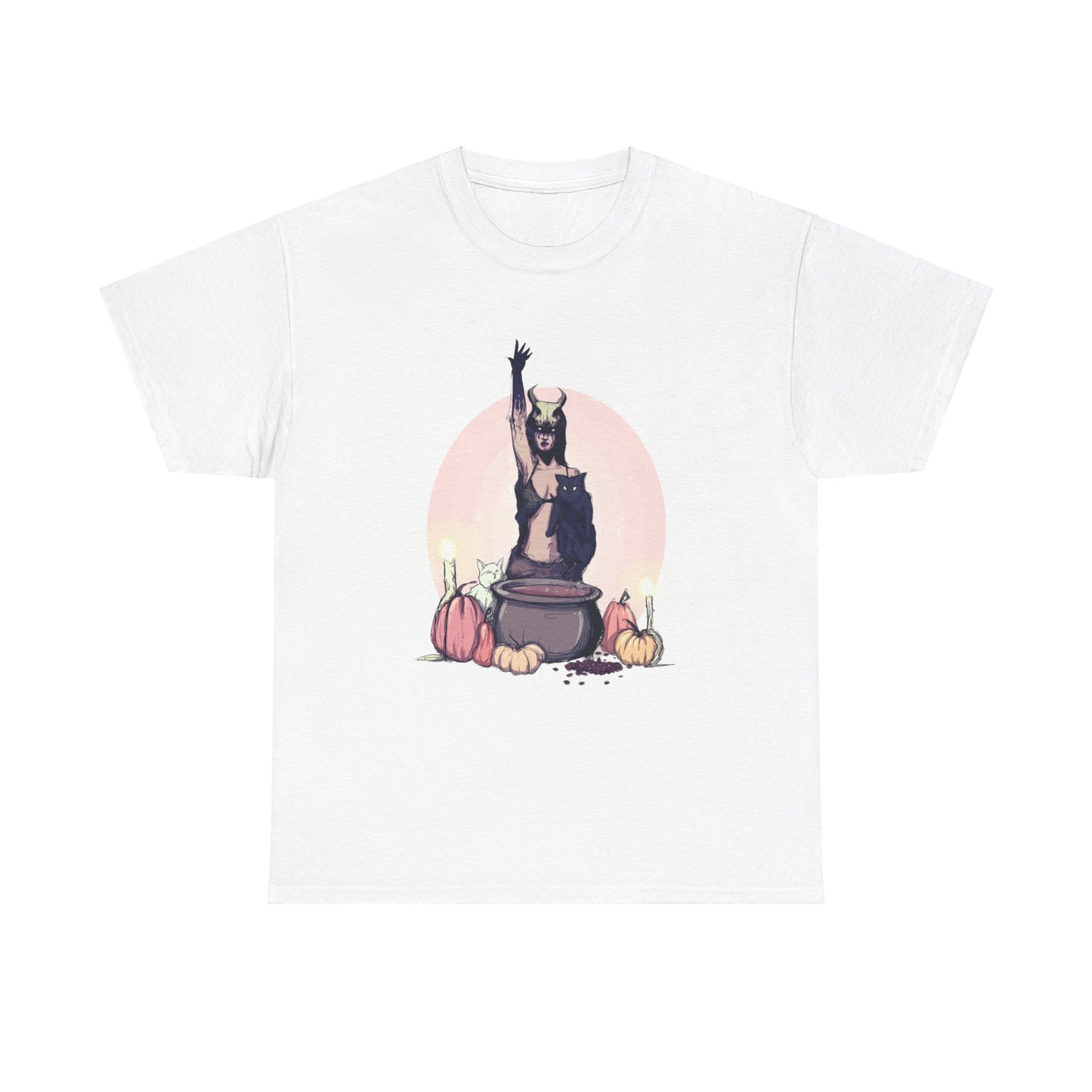 Coffee Witch Unisex Heavy Cotton Tee