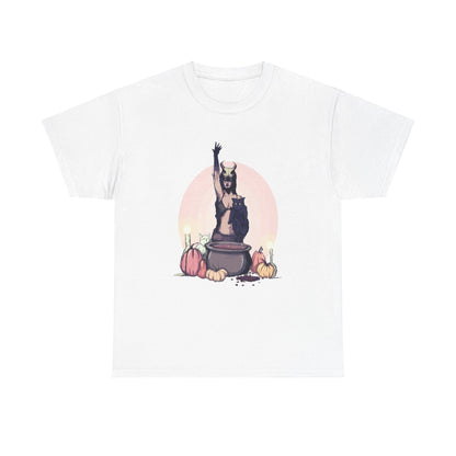 Coffee Witch Unisex Heavy Cotton Tee