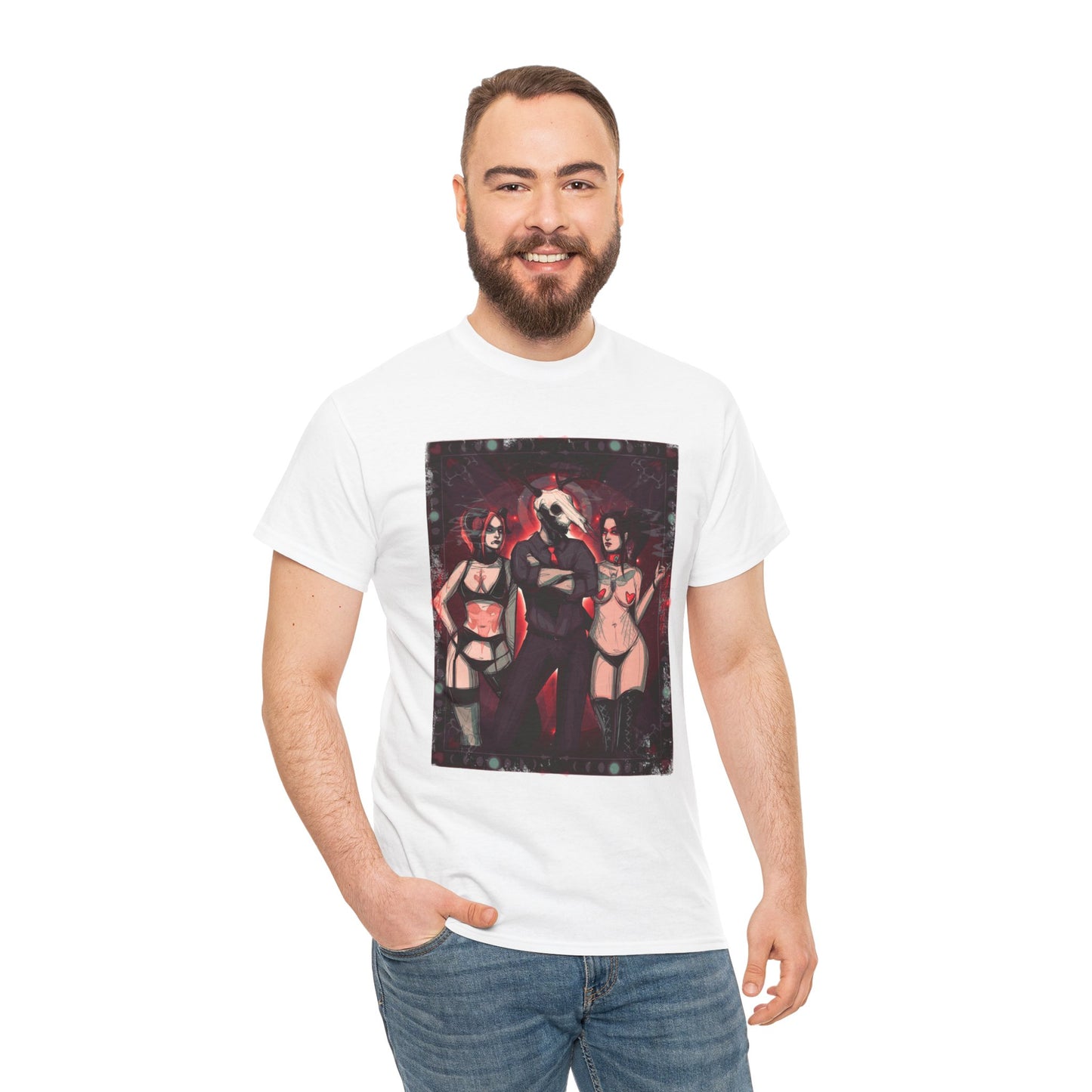 Deer Daddy Series 8: Dark Daddy Unisex Heavy Cotton Tee
