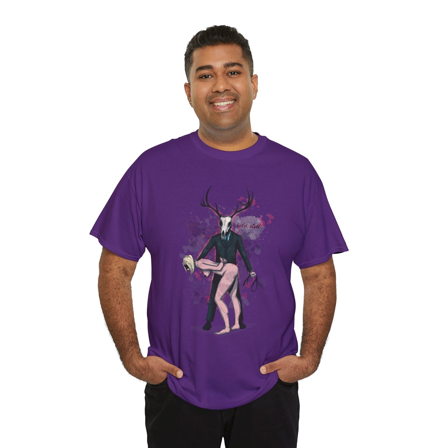 Deer Daddy Series 3: Hold Still Unisex Heavy Cotton Tee