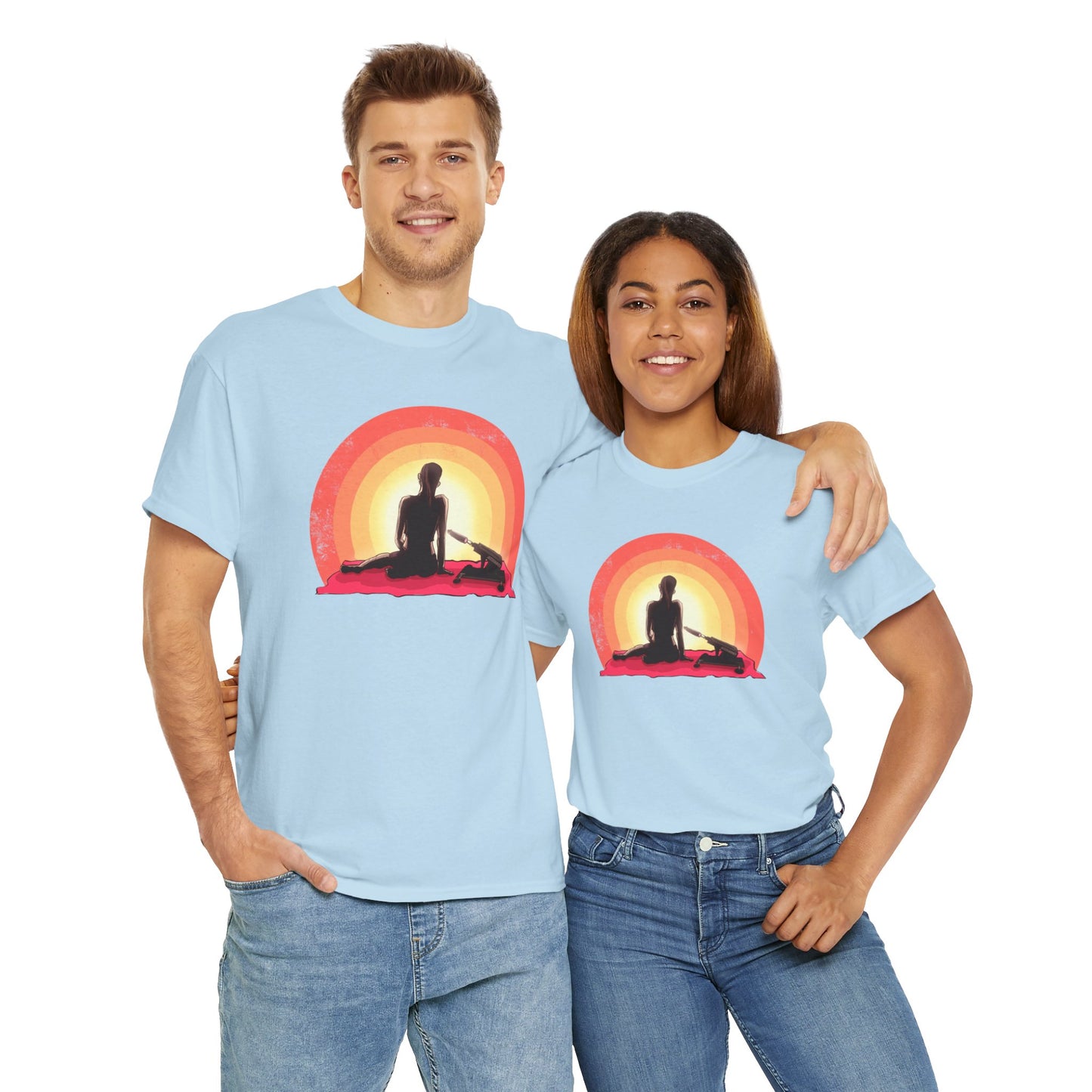 Sunset Unisex Heavy Cotton Tee