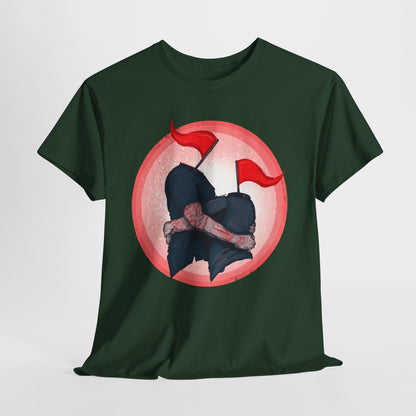 Red Flags Unisex Heavy Cotton Tee