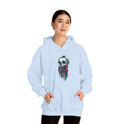 Elemental Skull Ocean Unisex Heavy Blend Hooded Sweatshirt