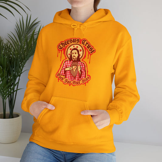Cheesus Crust Unisex Heavy Blend Hooded Sweatshirt