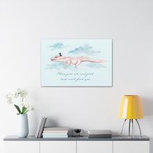Never Give Up Canvas Gallery Wrapped Art Print