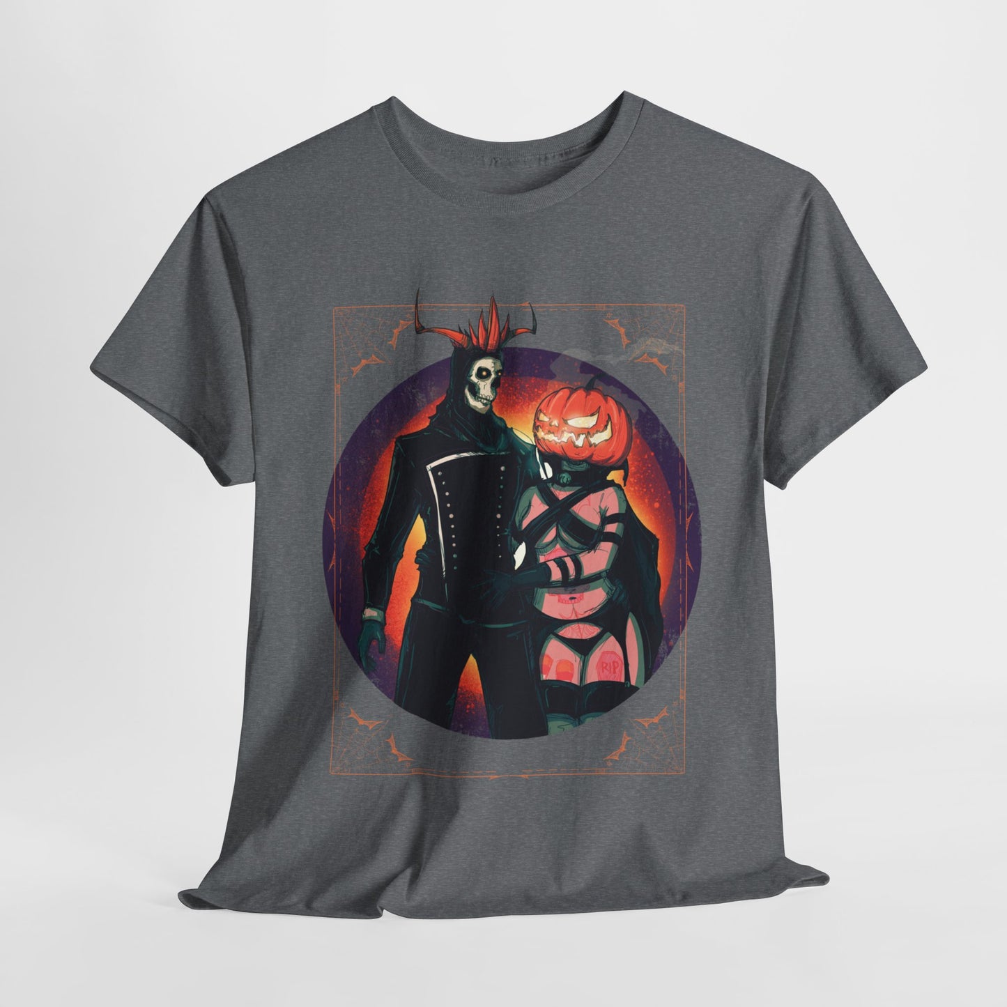 Pumpkin King & Queen Unisex Heavy Cotton Tee