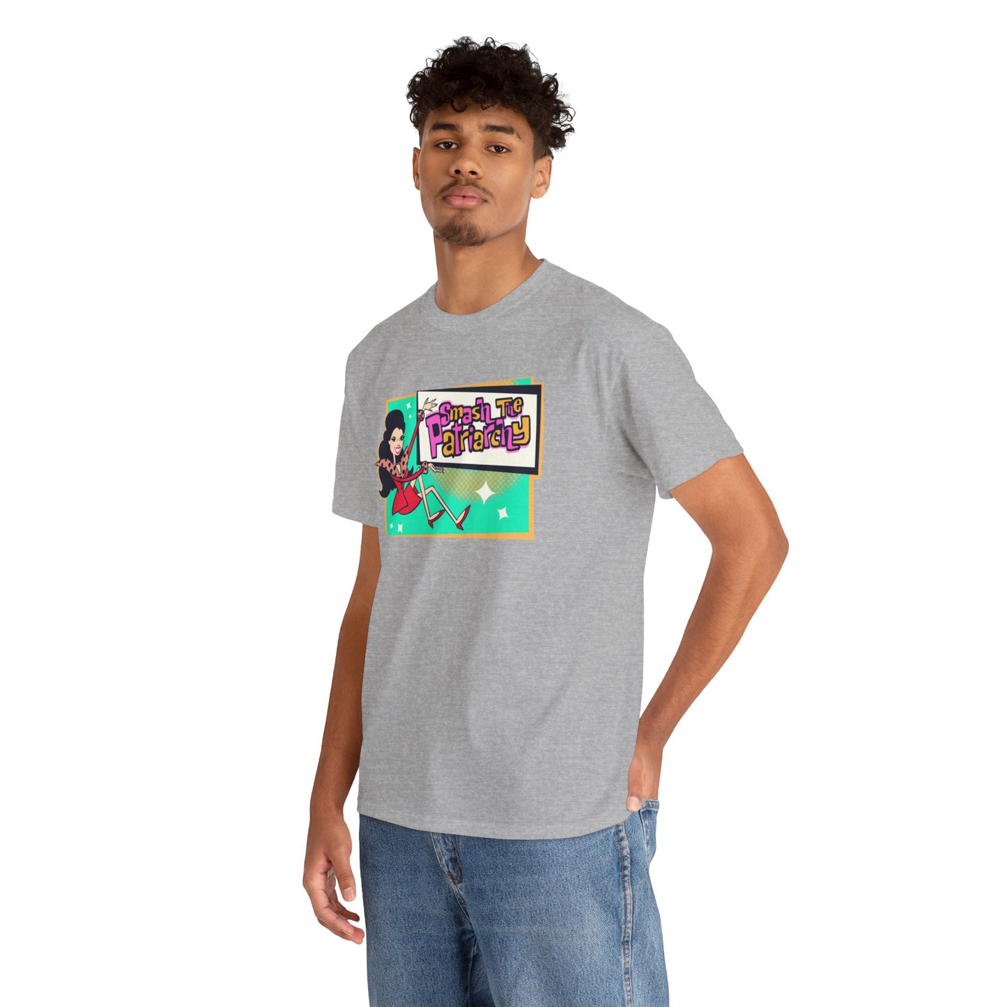 Smash The Patriarchy Unisex Heavy Cotton Tee