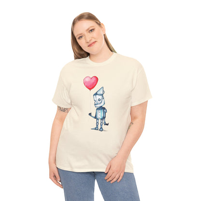 Tinman Gets A Heart Unisex Heavy Cotton Tee