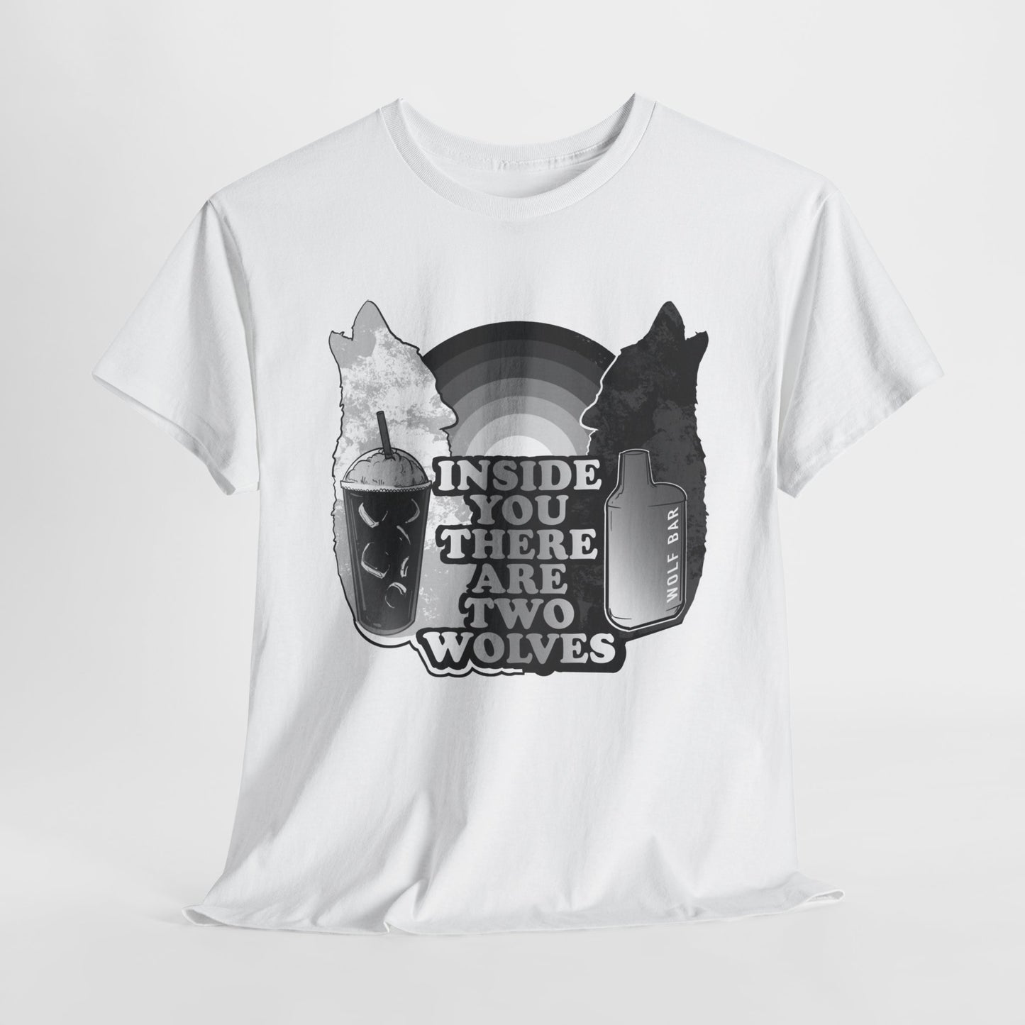 Two Wolves Unisex Heavy Cotton Tee