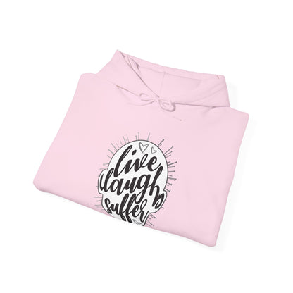 Live Laugh Suffer II Unisex Heavy Blend Hooded Sweatshirt