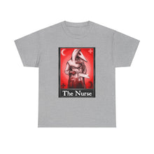 The Nurse Tarot  (Front & Back Print) Unisex Heavy Cotton Tee