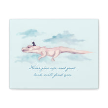 Never Give Up Canvas Gallery Wrapped Art Print