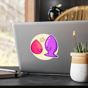 Blender Plug Kiss-Cut Vinyl Decal