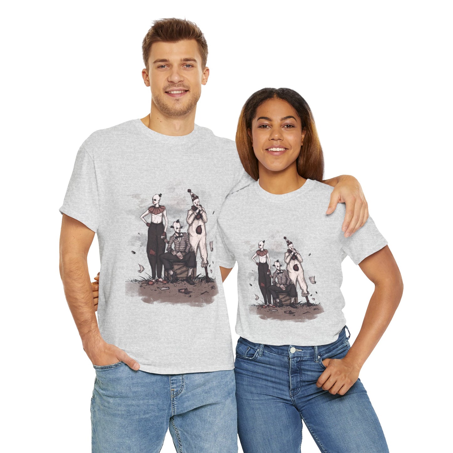 Retro Circus Unisex Heavy Cotton Tee