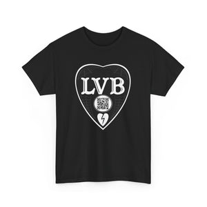 LVB Art Black & White Planchette Unisex Heavy Cotton Tee