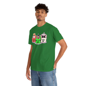 Spooky Fast Food Unisex Heavy Cotton Tee