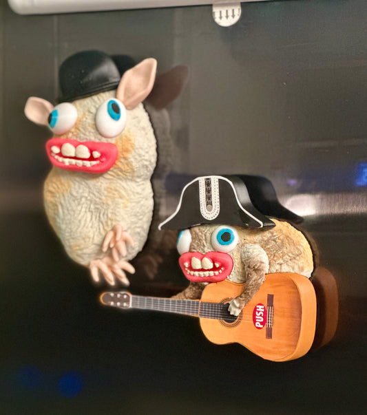 Cursed Sub Rodents with Sound 3D Print Figures
