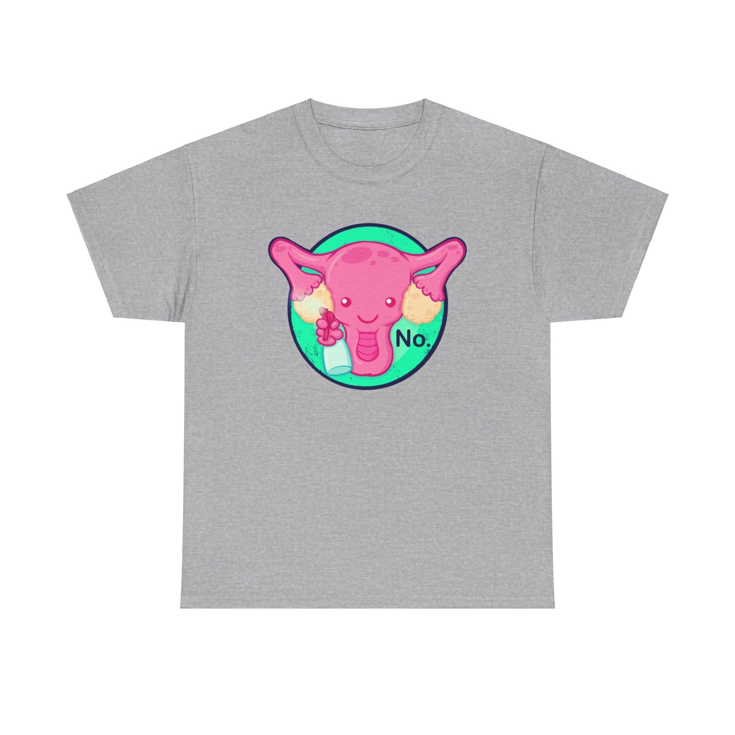 Cuterus Unisex Heavy Cotton Tee