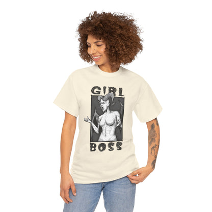 Girl Boss Unisex Heavy Cotton Tee