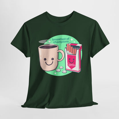 Breakfast of Champions Unisex Heavy Cotton Tee