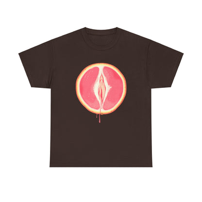 Grapefruit Unisex Heavy Cotton Tee