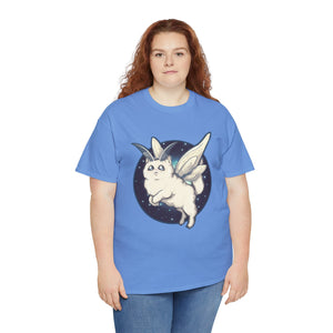 Moth Kitty Unisex Heavy Cotton Tee