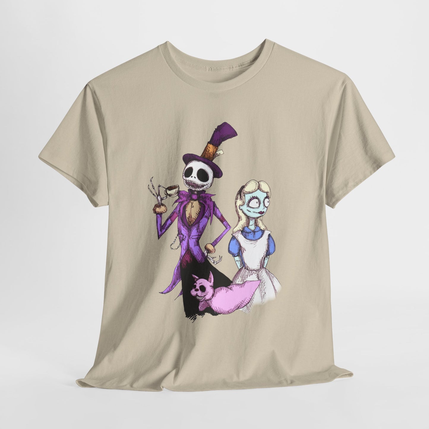 Nightmare In Wonderland Unisex Heavy Cotton Tee