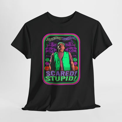Scared & Stupid Unisex Heavy Cotton Tee
