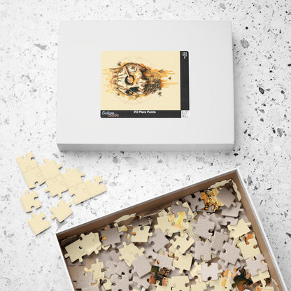 Elemental Skull Honeycore Puzzle (110, 252, 500, 1014-piece)