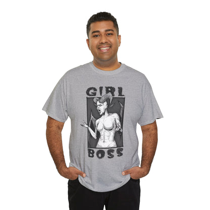 Girl Boss Unisex Heavy Cotton Tee