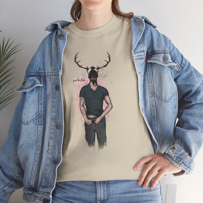 Deer Daddy Series 5: Youre Late Unisex Heavy Cotton Tee