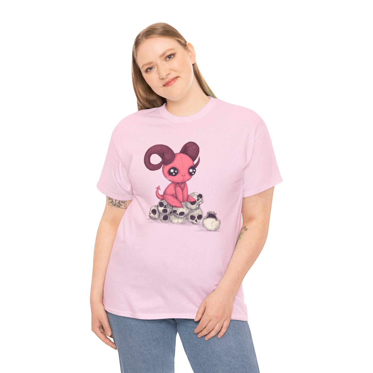 Adorable Evil Unisex Heavy Cotton Tee