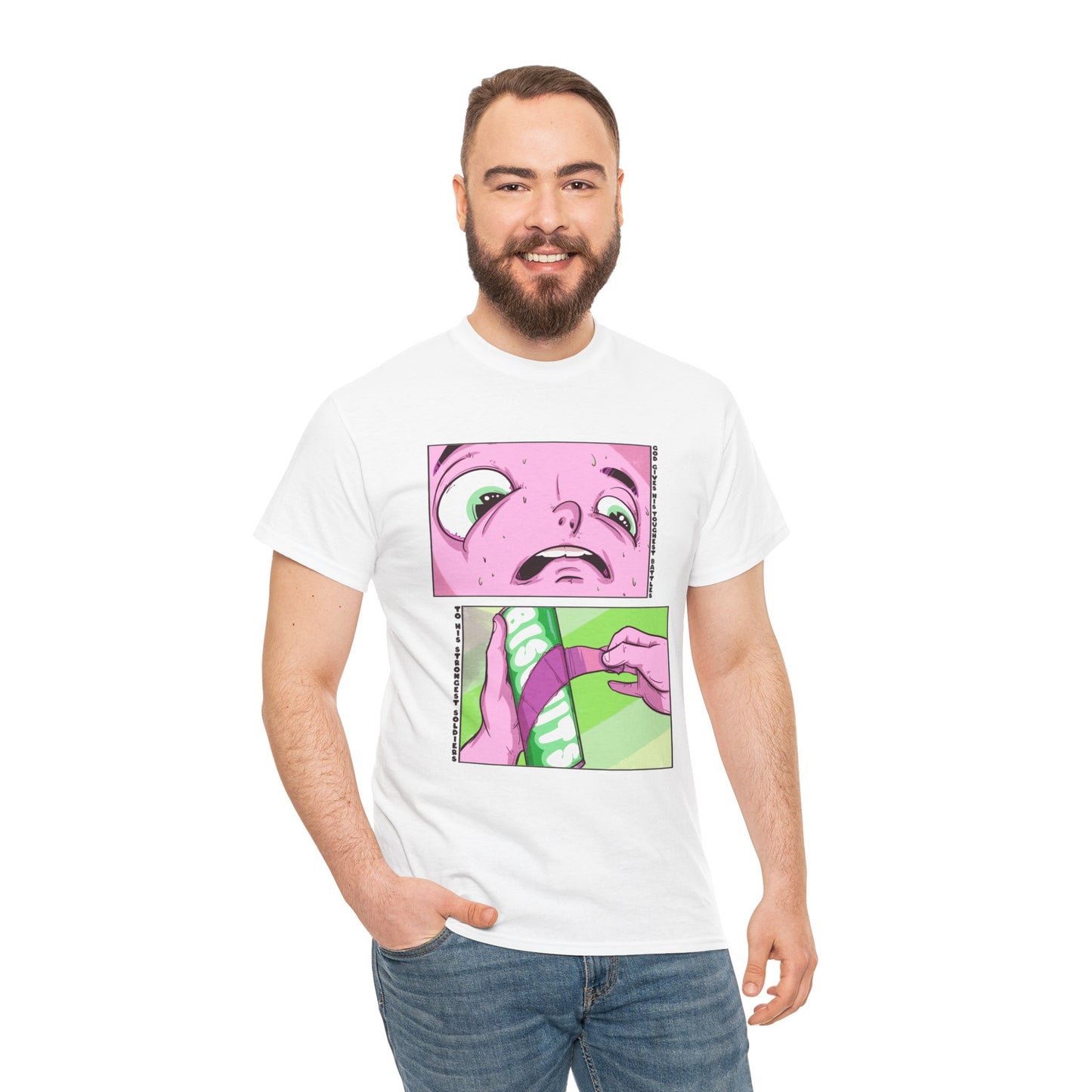 Biscuit Battle Unisex Heavy Cotton Tee